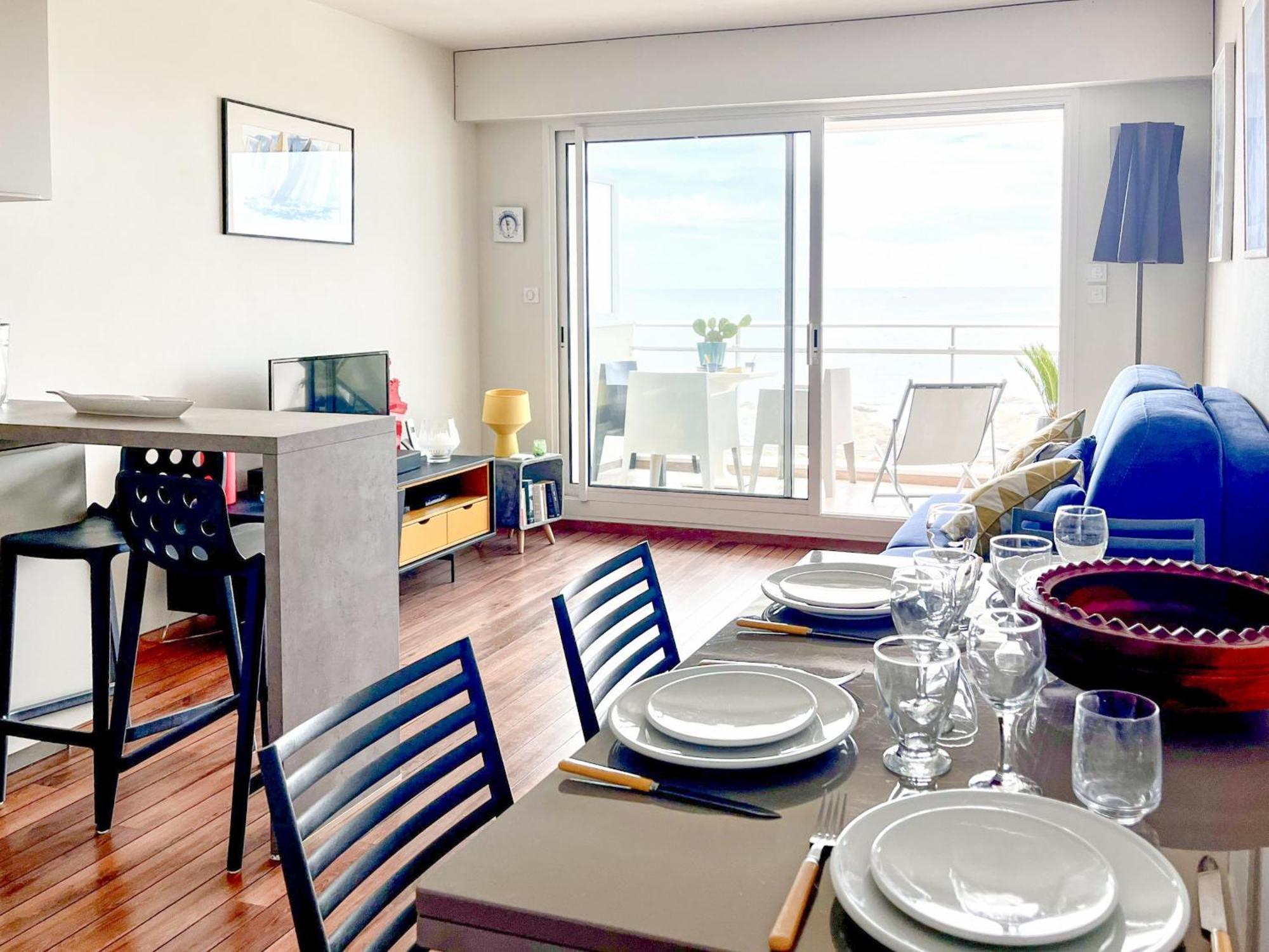 Appartement Les Pieds Dans Leau Acces Direct Sur La Cote Sauvage - 2 Pers Les Sables-dʼOlonne Εξωτερικό φωτογραφία